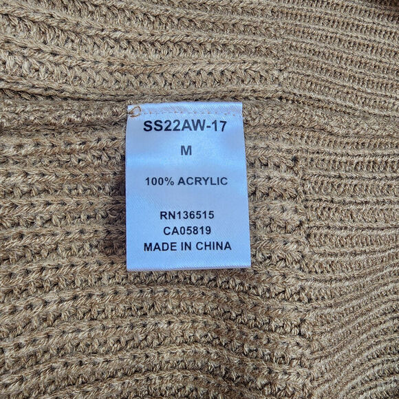 REVOLVE Stitches & Stripes Long Sleeve Rib Knit Sweater Dress Brown Size M - NWT - Picture 5 of 6